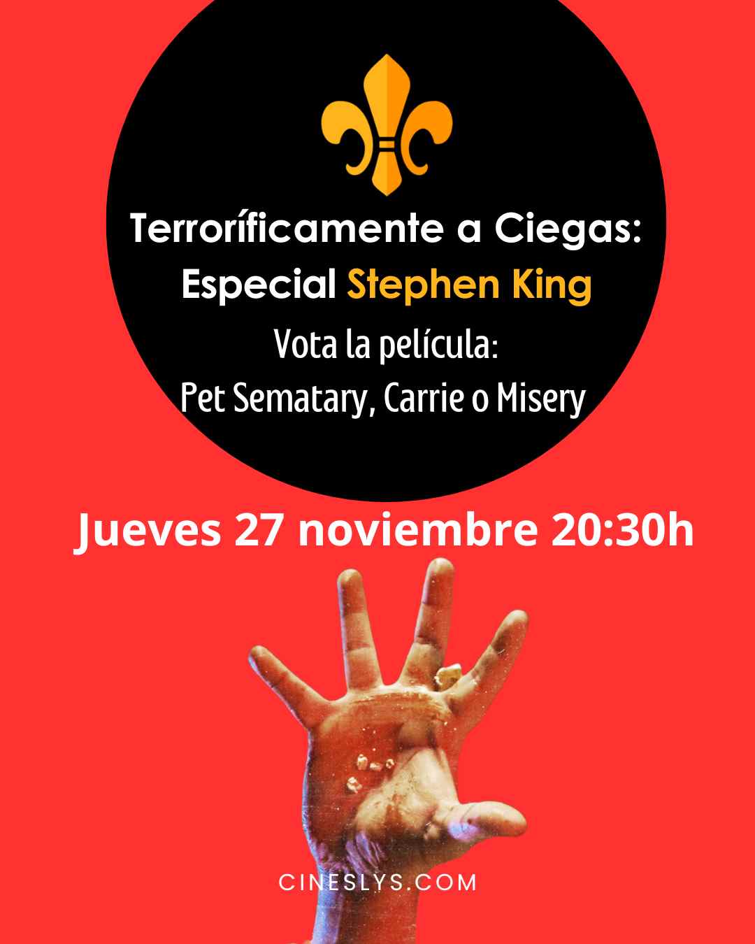 terrorificamente a ciegas