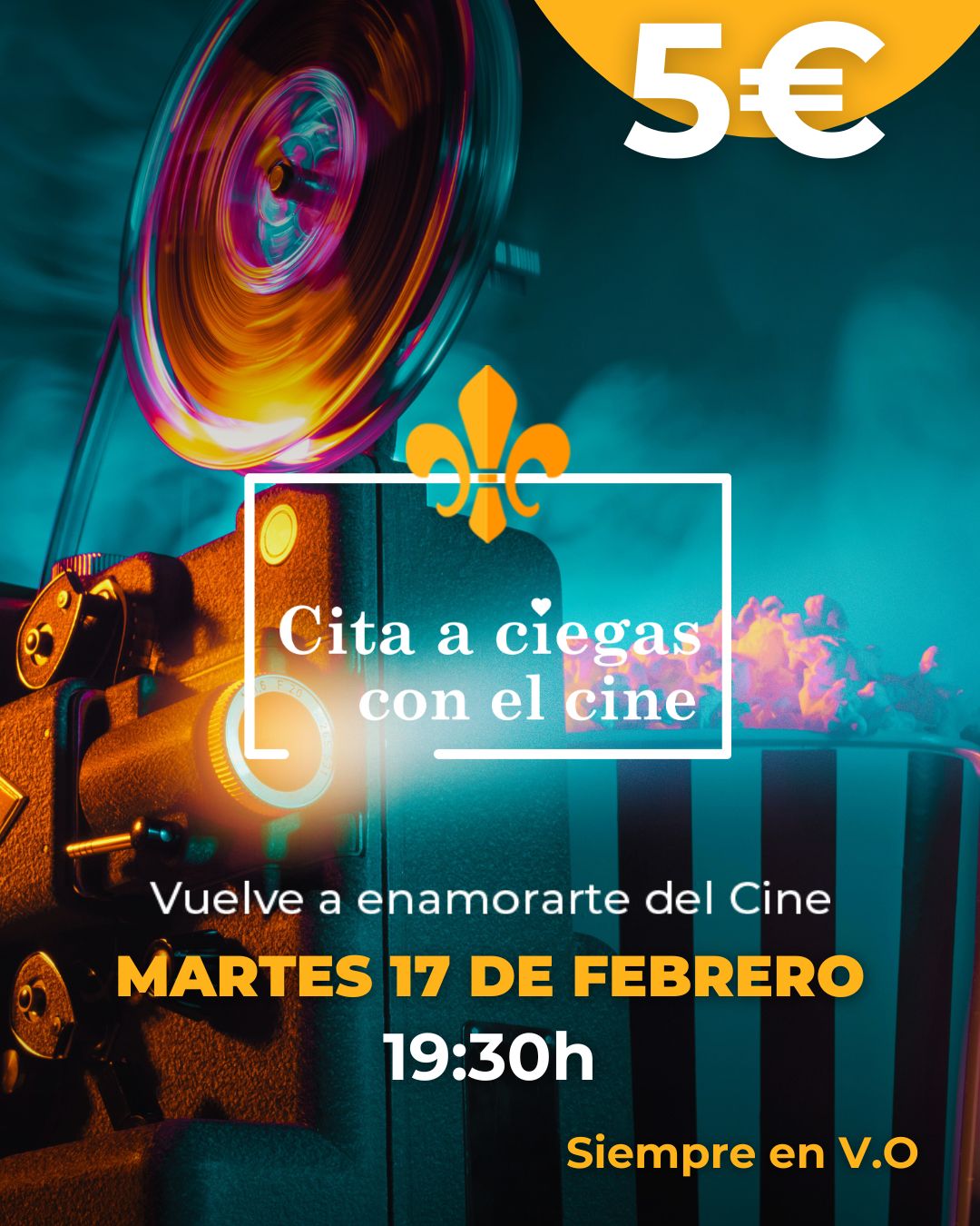 Cita a Ciegas con el Cine: 17 de febrero 1 RRSS