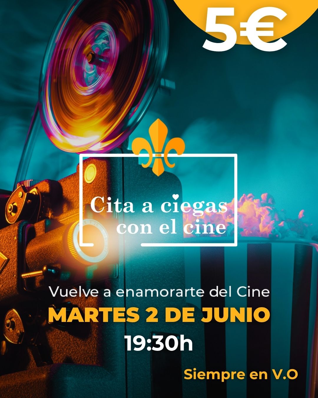 Cita a Ciegas con el Cine: Martes 2 de junio 1 RRSS 3